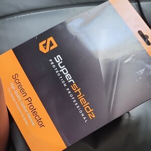 Orange and Black Computer Parts with Sleek Design